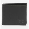Кожен портфейл с релеф и двойно прегъване ARMANI EXCHANGE
