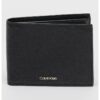 Кожен портфейл с тройно прегъване CALVIN KLEIN