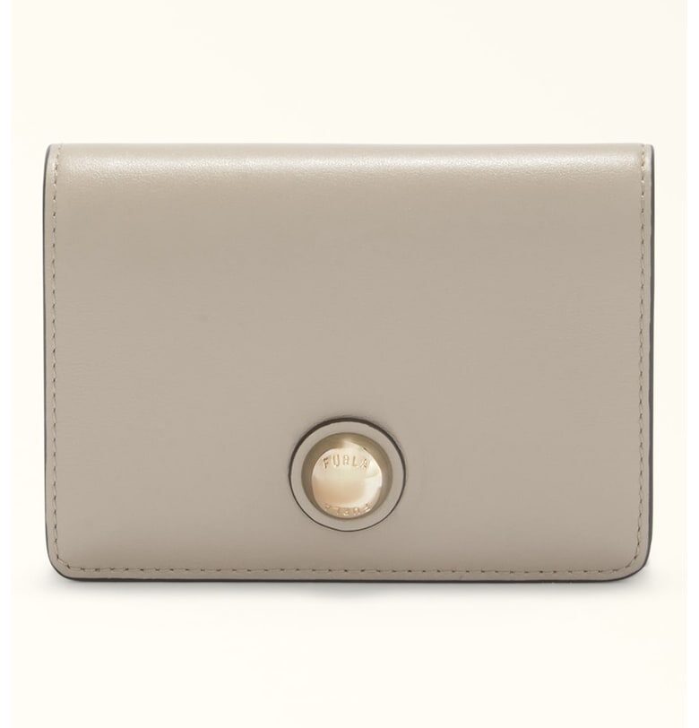 Кожено портмоне Sfera с лого Furla
