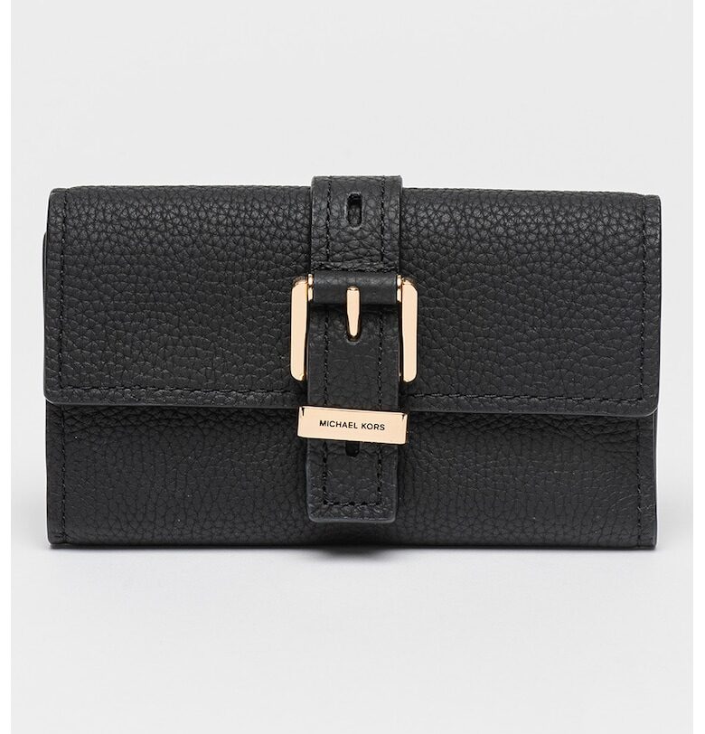 Кожено портмоне с декоративна каишка Michael Kors