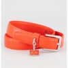 Колан от еко кожа с висулка лого ARMANI EXCHANGE