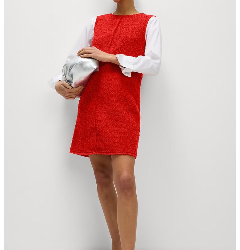Къса релефна рокля Marks  Spencer
