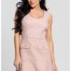 Къса рокля от туид GUESS