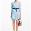 Къса рокля-риза с връзки DESIGUAL