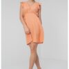 Къса рокля с лен Vero Moda