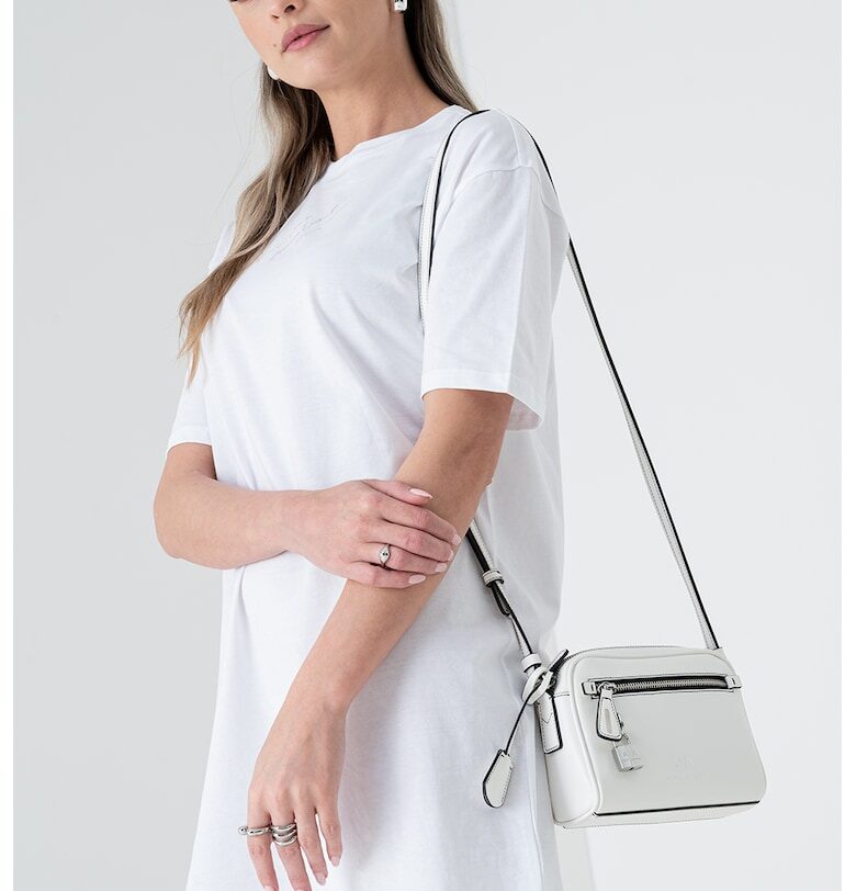 Къса рокля тип тениска с лого ARMANI EXCHANGE