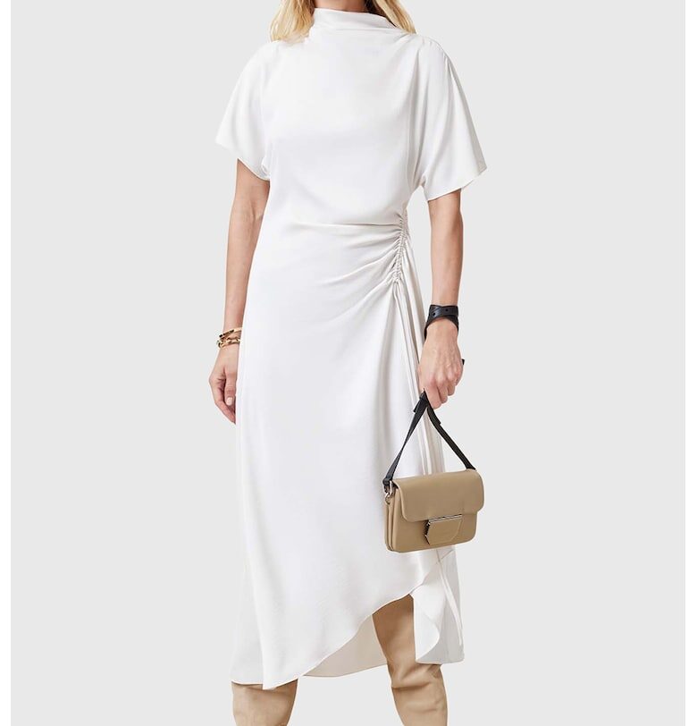 Миди рокля Rosie с рюш AllSaints