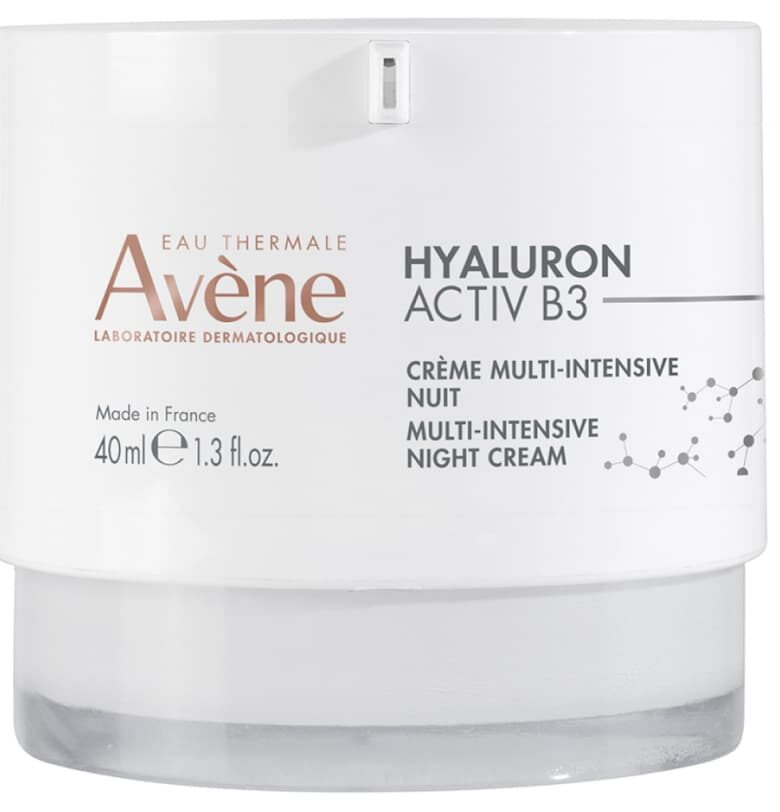 Мултиинтензивен нощен крем  Hyaluron Activ B3 - 40 мл Avene