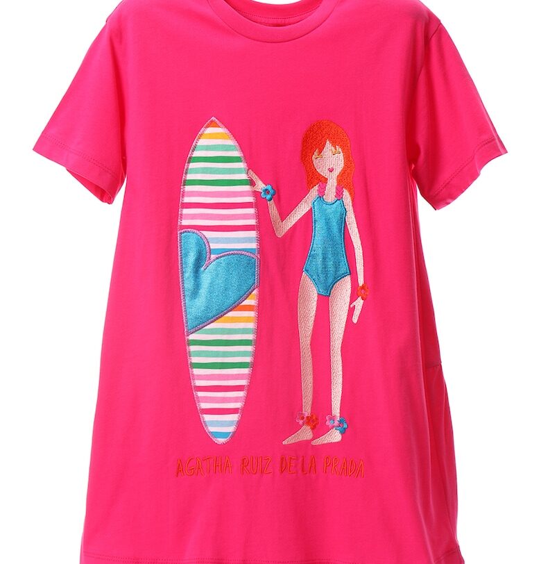 Памучна рокля с бродерии Agatha Ruiz de la Prada