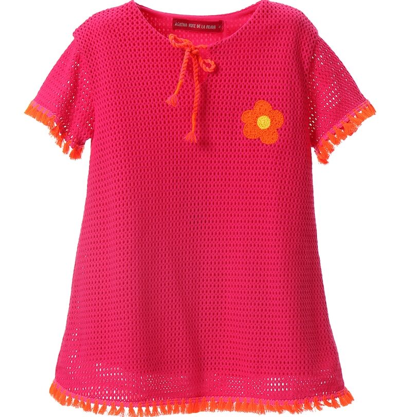 Памучна рокля с кроше Agatha Ruiz de la Prada