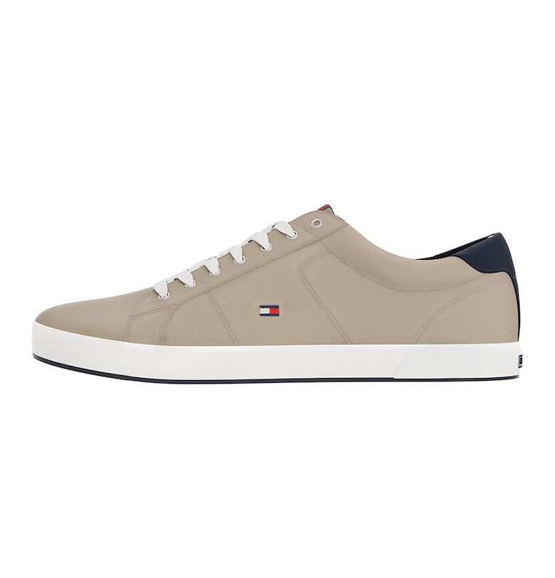 Платнени маратонки с лого Tommy Hilfiger