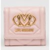 Портмоне от еко кожа с метално лого Love Moschino