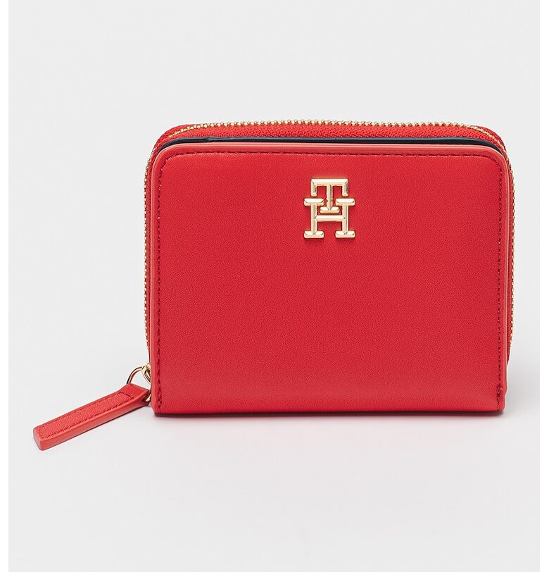 Портмоне от еко кожа с метално лого Tommy Hilfiger