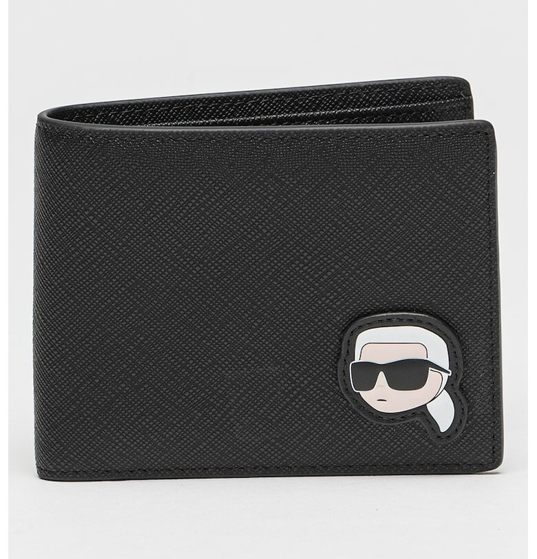 Портфейл Icon от еко кожа с прегъване Karl Lagerfeld