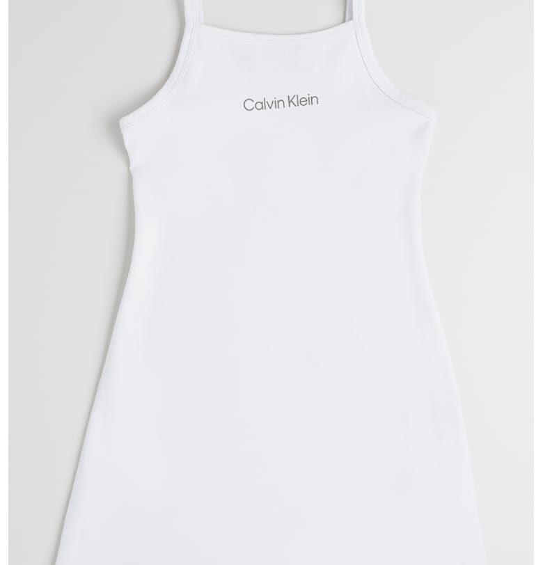 Разкроена рокля без ръкави CALVIN KLEIN