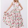 Рокля без ръкави с джобове встрани CAMISSI