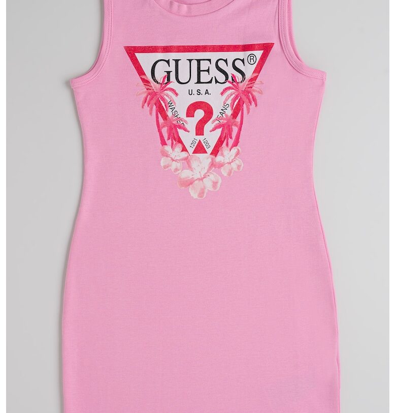 Рокля без ръкави с лого GUESS KIDS