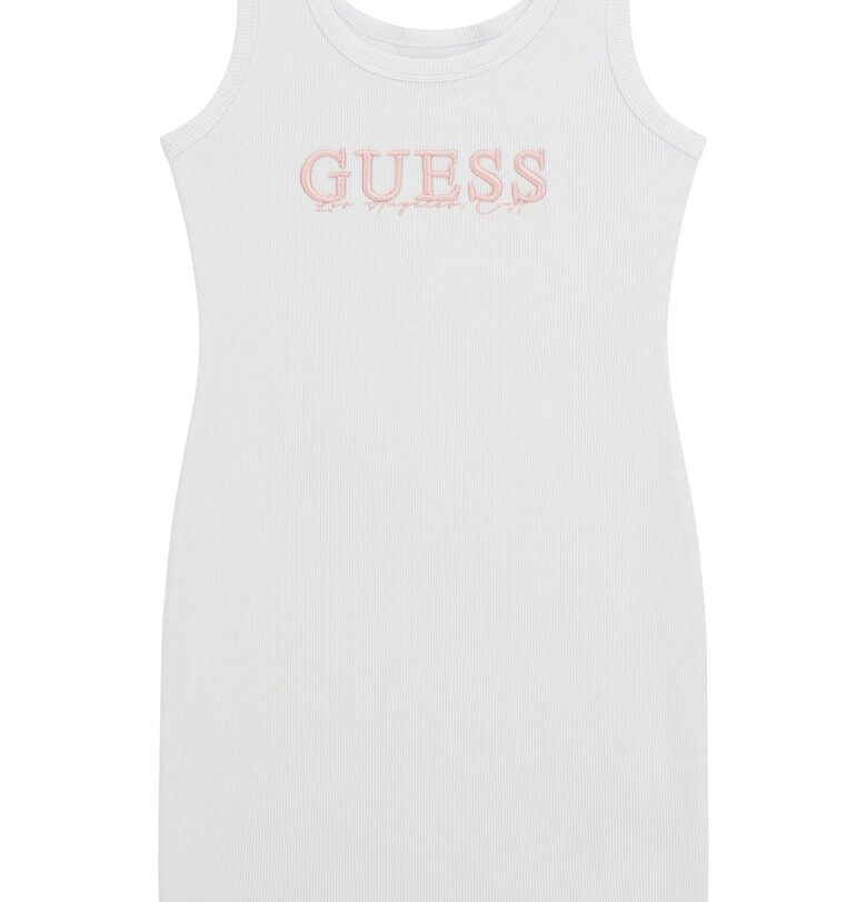 Рокля по тялото с бродирано лого GUESS KIDS
