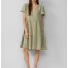 Рокля с къси ръкави QS