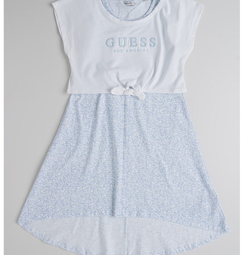 Рокля с принт и дизайн 2 в 1 GUESS KIDS