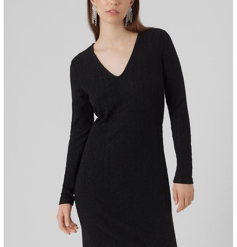 Рокля с шпиц и лурекс Vero Moda