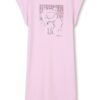 Рокля-тениска с модал KARL LAGERFELD KIDS