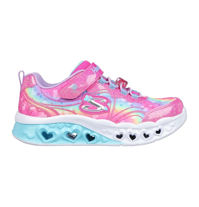 Спортни обувки Flutter Heart Lights с LED светлини Skechers