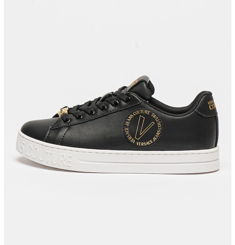 Спортни обувки с кожа Versace Jeans Couture