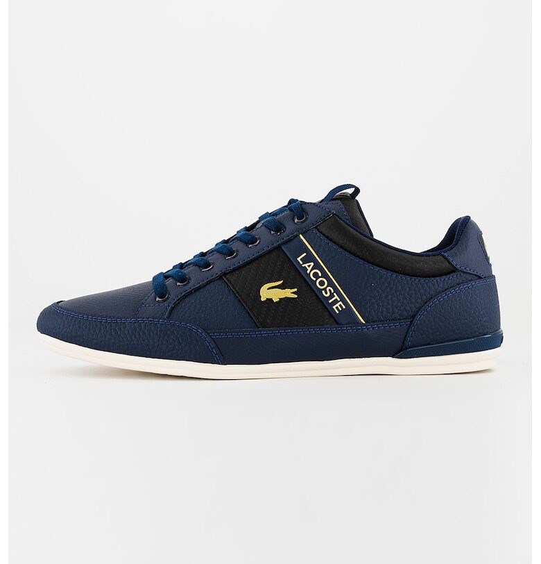 Спортни обувки с кожа - еко кожа и лого Lacoste