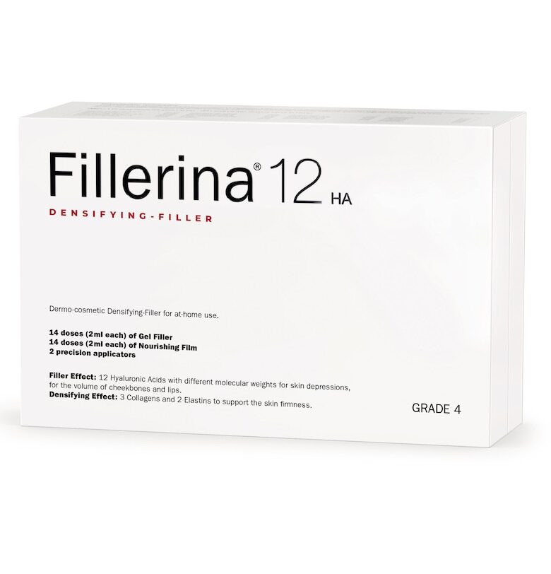 Терапия Intensive cosmetic  12HA Densifying Filler - 14 дози x 2 мл Запълващ гел + 14 дози x 2 мл Подхранващ крем - Степен 4 FILLERINA