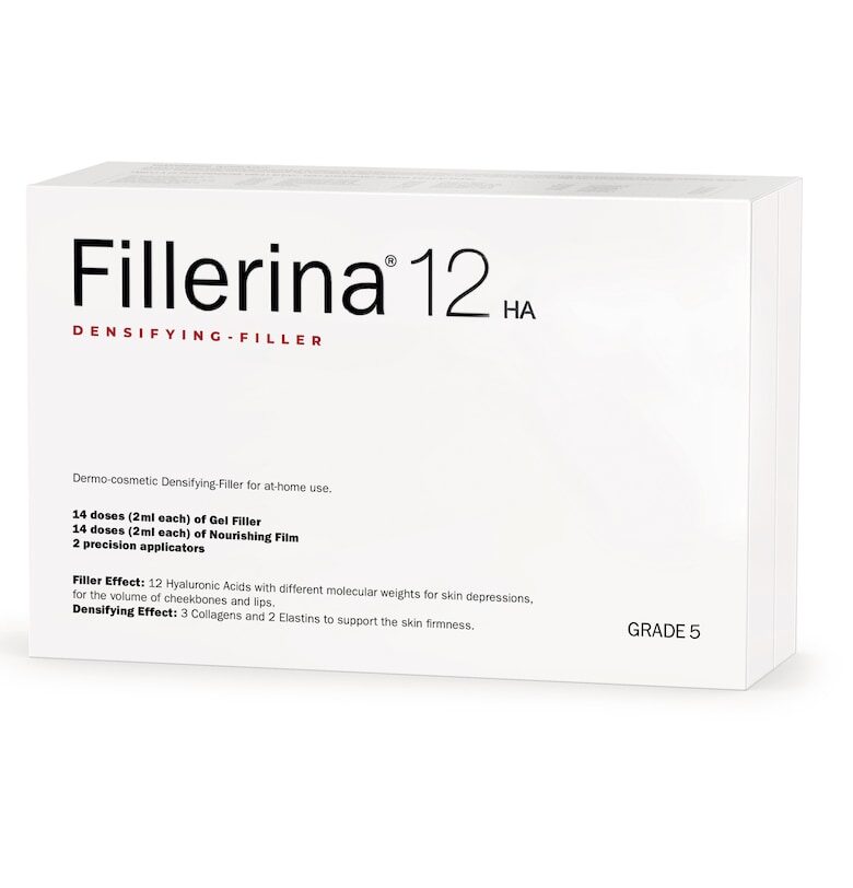 Терапия Intensive cosmetic  12HA Densifying Filler - 14 дози x 2 мл Запълващ гел + 14 дози x 2 мл Подхранващ крем - Степен 5 FILLERINA
