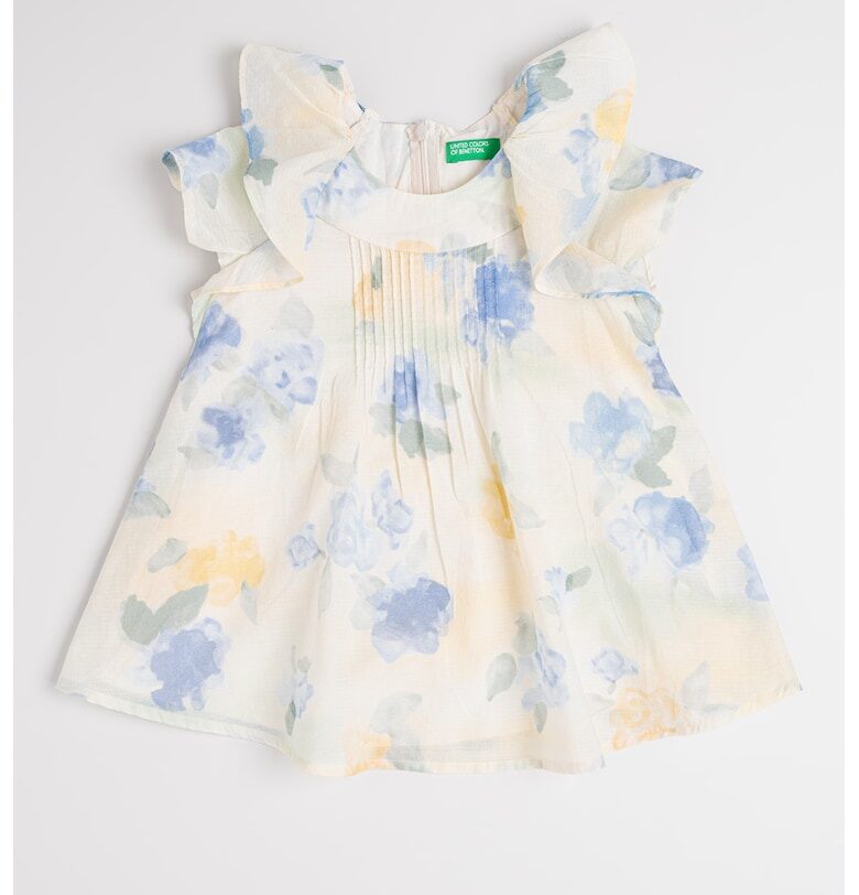 Флорална рокля United Colors of Benetton