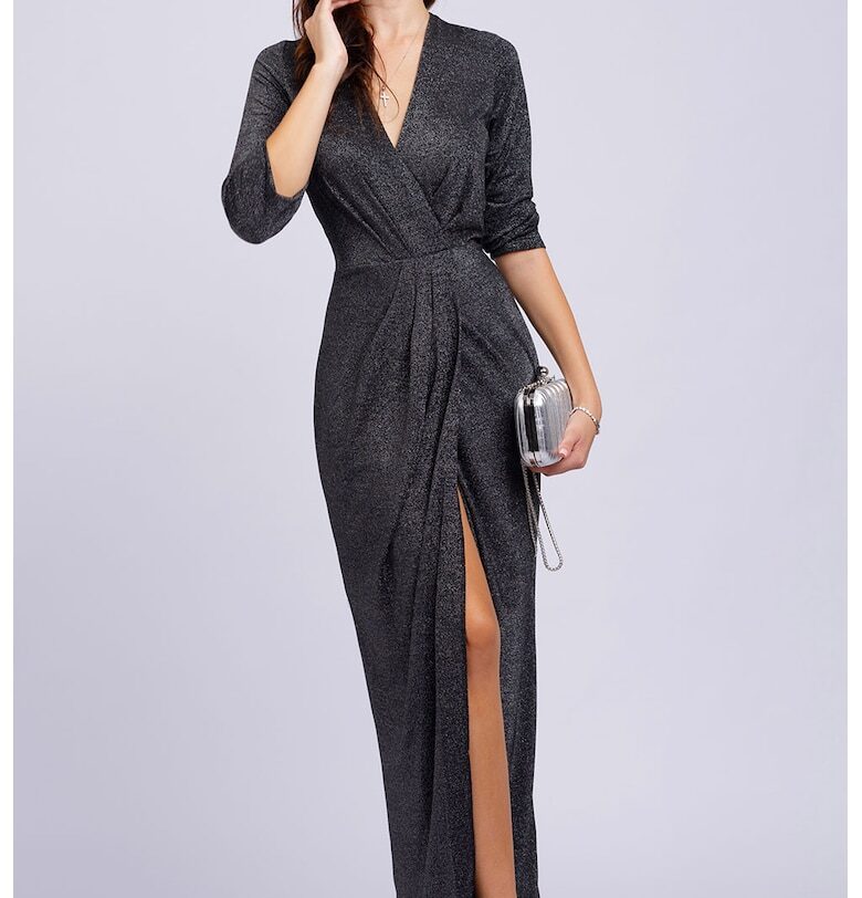 Шпиц рокля с лурекс CAMISSI
