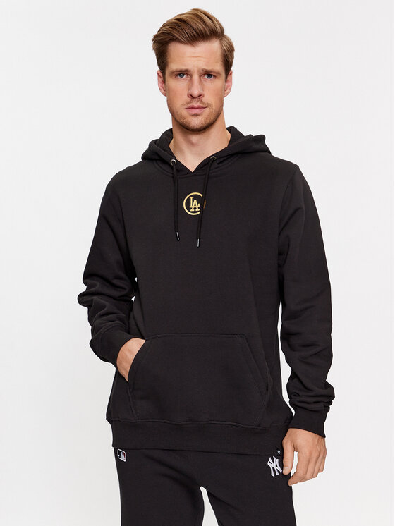47 Brand Суитшърт Los Angeles Dodgers BC012PMGUDR590419JK Черен Regular Fit за Мъже цена