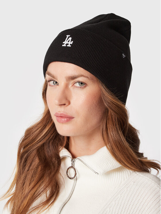 47 Brand Шапка Los Angeles Dodgers B-BRNCK12ACE-BK Черен за Жени цена