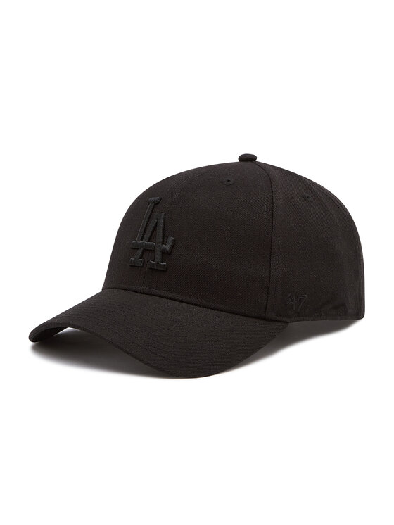 47 Brand Шапка с козирка Los Angeles Dodgers B-MVPSP12WBP-BKE Черен за Унисекс цена