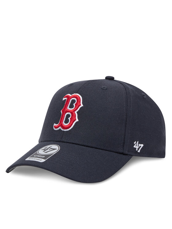 47 Brand Шапка с козирка MLB Boston Red Sox '47 MVP B-MVP02WBV Тъмносин за Унисекс цена