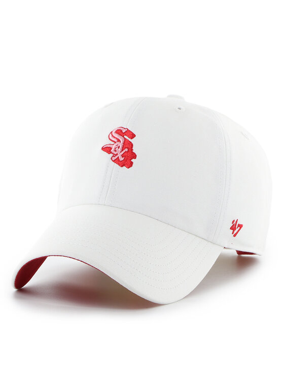 47 Brand Шапка с козирка MLB Chicago B-CHPCU06GWS Бял за Жени цена