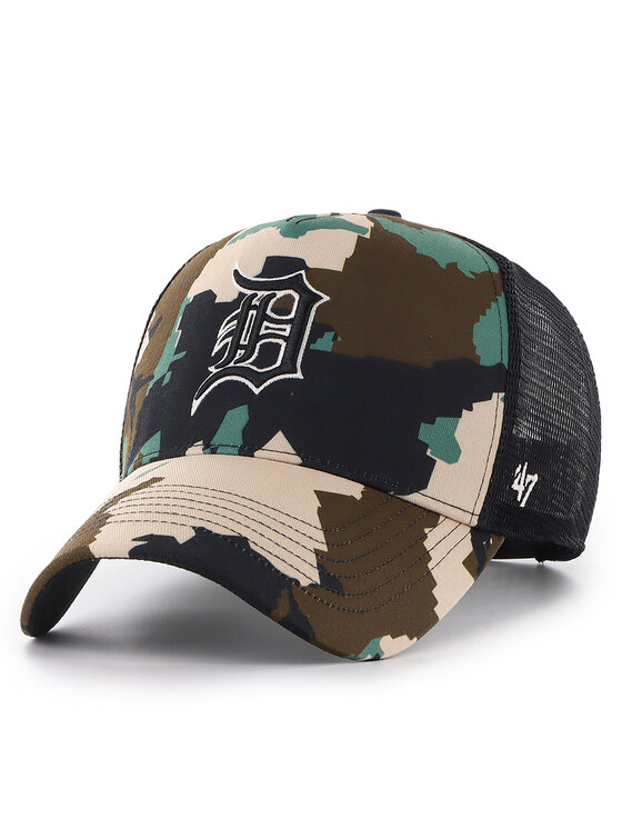 47 Brand Шапка с козирка MLB Detroit Tigers Digital Star ’47 OFFSIDE B-DGTSO09PTP Кафяв за Мъже цена