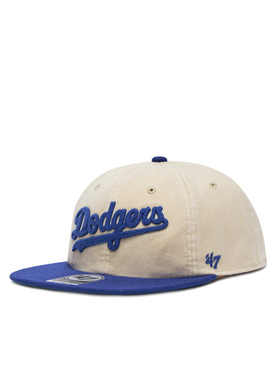 47 Brand Шапка с козирка MLB LA Dodgers Fieldstone ’47 CAPTAIN RL B-FLDST12HTP Бял за Унисекс цена