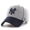 47 Brand Шапка с козирка MLB New York Yankees B-BRKCU17WIS Сив за Мъже цена