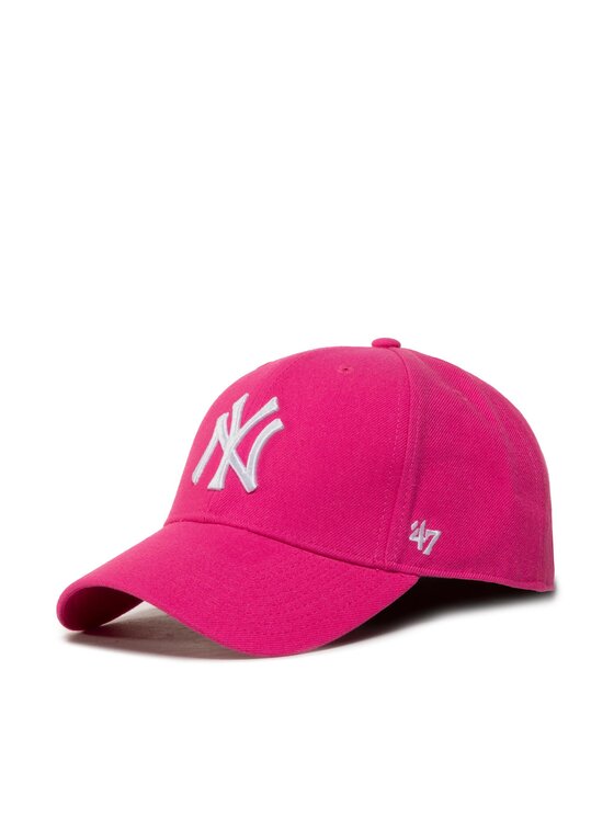 47 Brand Шапка с козирка Mlb New York Yankees '47 Mvp Snapback B-MVPSP17WBP-MA Розов за Унисекс цена