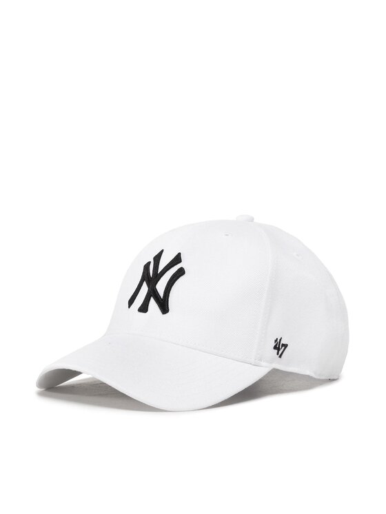 47 Brand Шапка с козирка Mlb New York Yankees B-MVPSP17WBP-WH Бял за Унисекс цена