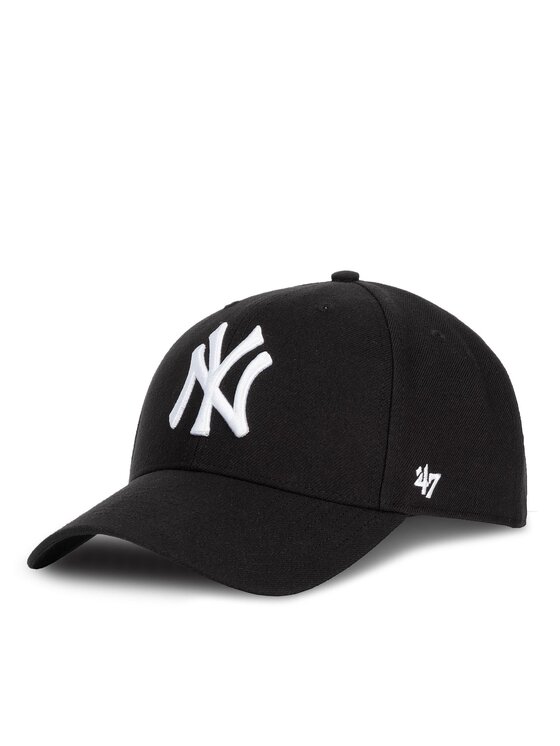 47 Brand Шапка с козирка New York Yankees B-MVPSP17WBP-BK Черен за Унисекс цена