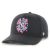 47 Brand Шапка с козирка New York Yankees MLB Flora Hitch B-FLRAH17HTP Черен за Жени цена
