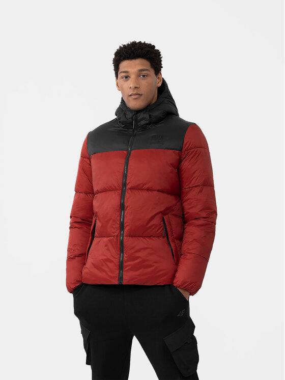 4F Зимно яке 4FAW23TDJAM243 Червен Regular Fit за Мъже цена