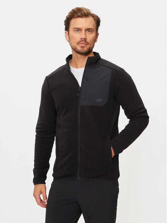 4F Полар 4FWAW24TFLEM250 Черен Regular Fit за Мъже цена