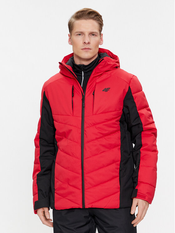 4F Скиорско яке 4FAW23TDJAM278 Червен Regular Fit за Мъже цена