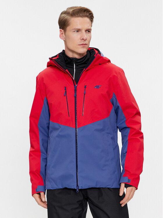 4F Скиорско яке 4FAW23TTJAM284 Червен Regular Fit за Мъже цена