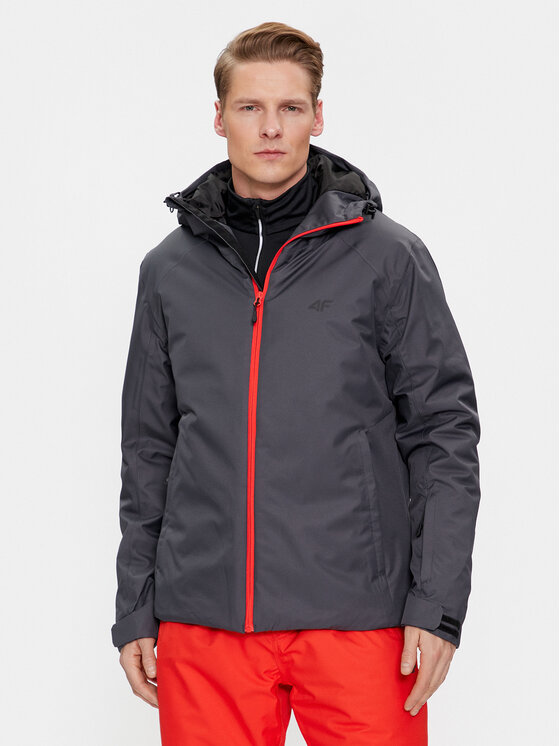 4F Скиорско яке 4FAW23TTJAM305 Сив Regular Fit за Мъже цена